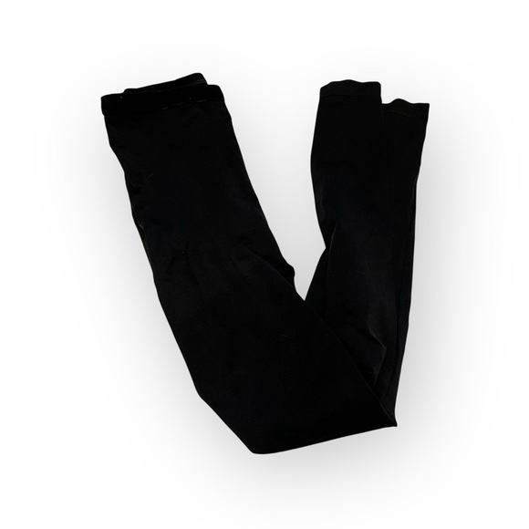 Assets By Spanx Black Tights Womens Medium Elastic Waist Shaping Stretch - Picture 1 of 6